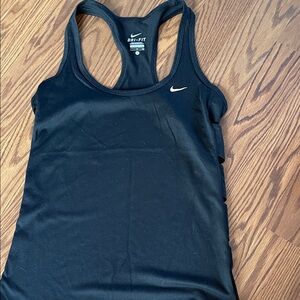 Nike Women's Black Racerback Tank Top